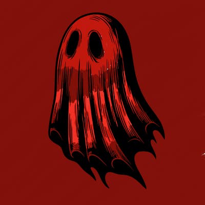 realistic creepy ghost