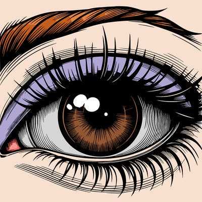 realistic eye