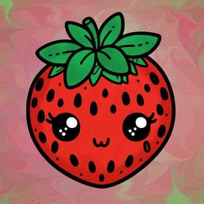 cute strawberry