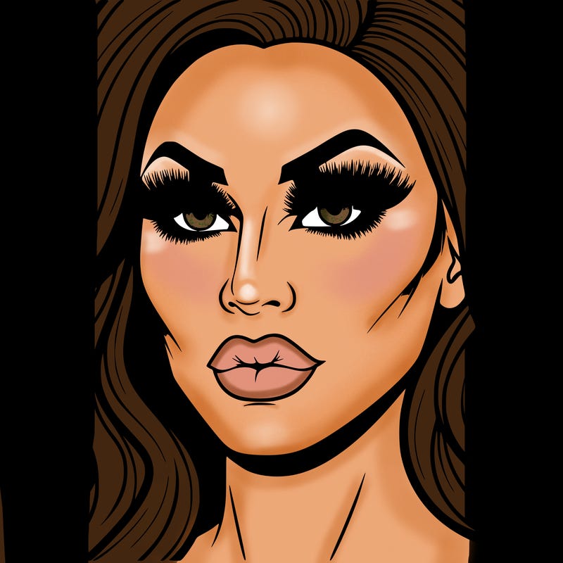 realistic drag queen