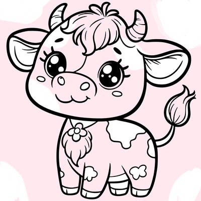cute cow