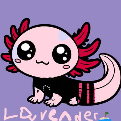 cute axolotl