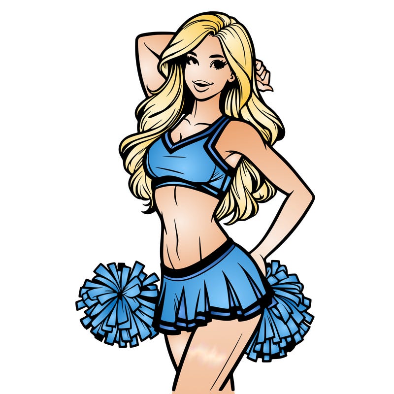 realistic cheerleader