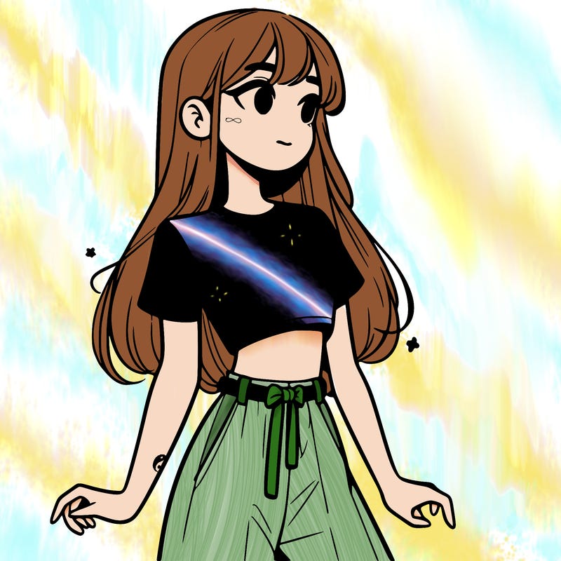 girl in a cute crop top