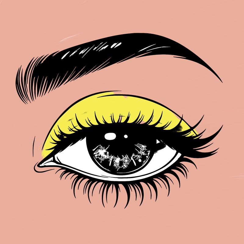 eye closed realistic