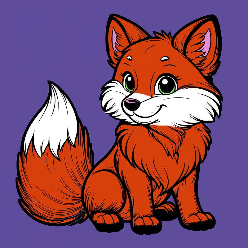 realistic fox