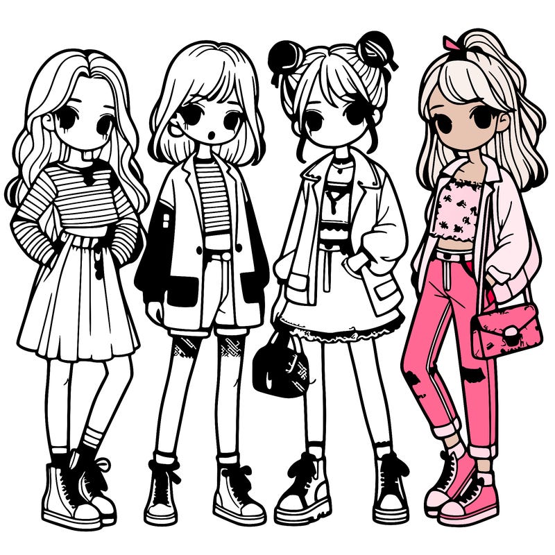 girls with fashion