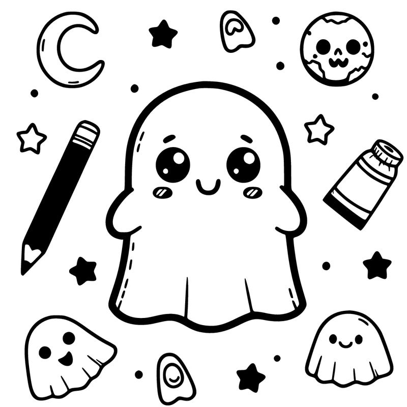 cute ghost
