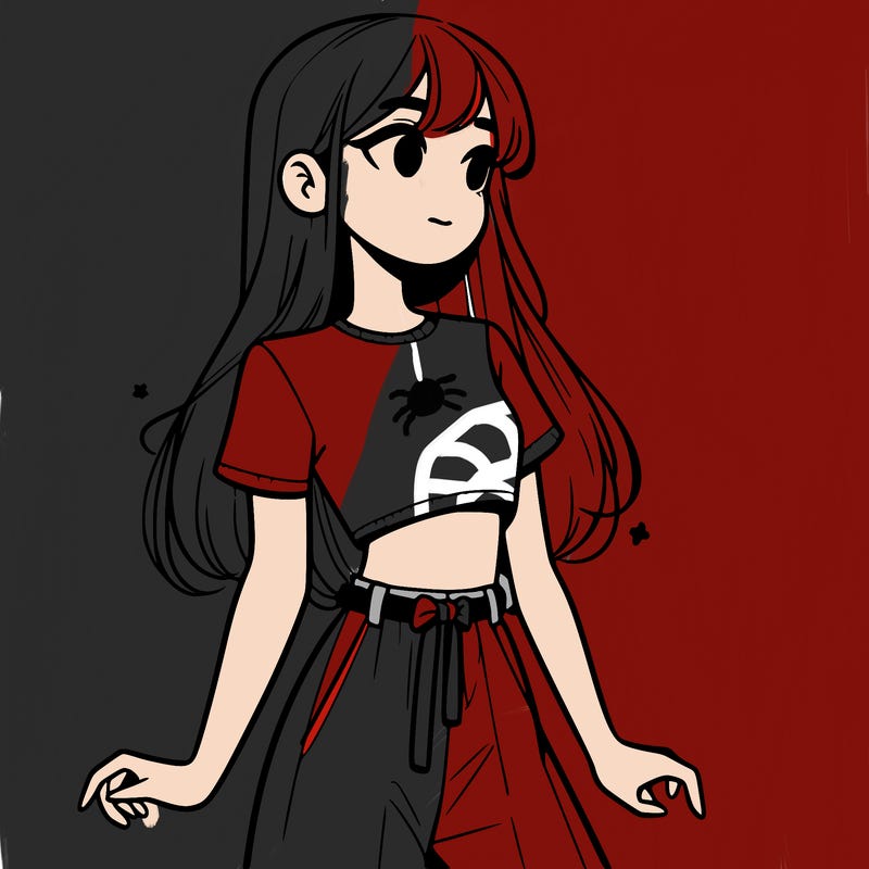 girl in a cute crop top