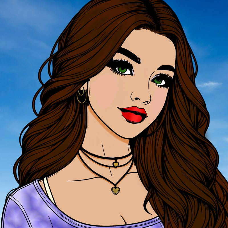 detailed realistic girl