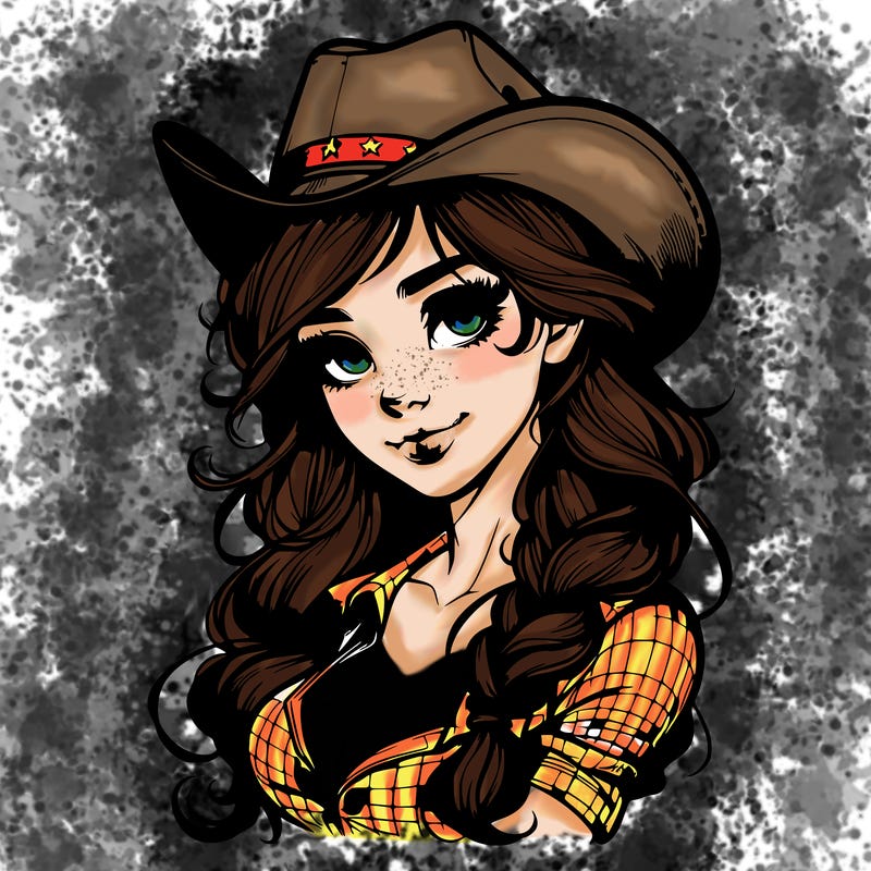 realistic cowgirl