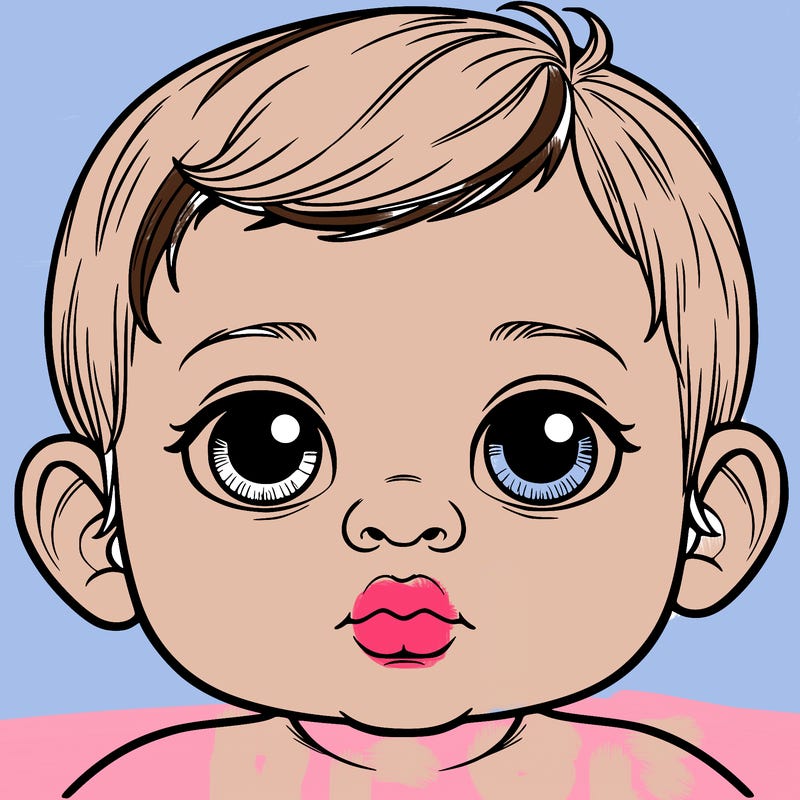 realistic baby