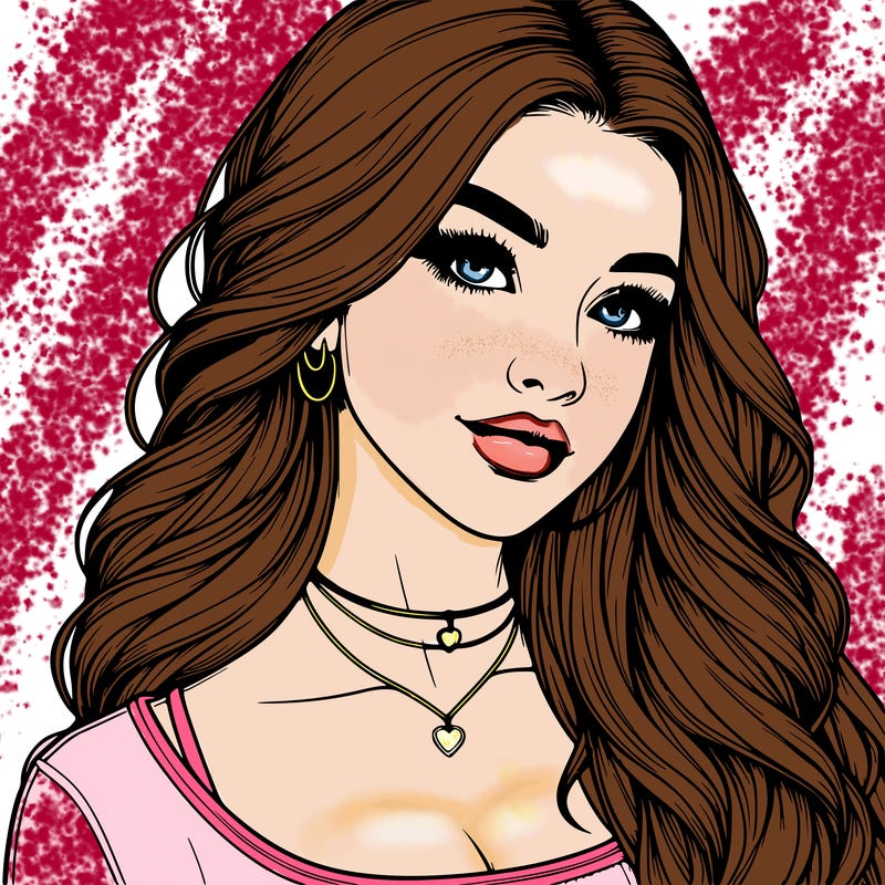 detailed realistic girl