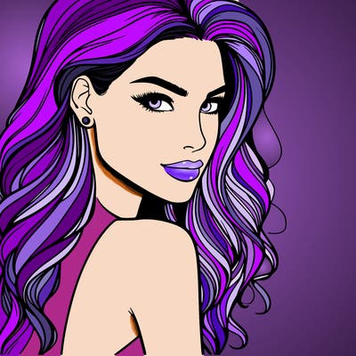 beautiful female fashion model