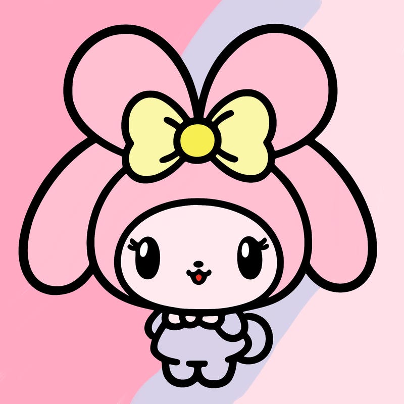 my melody from hello kitty