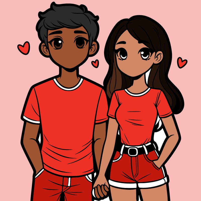 boyfriend and girlfriend