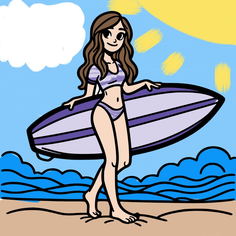 surfer girl