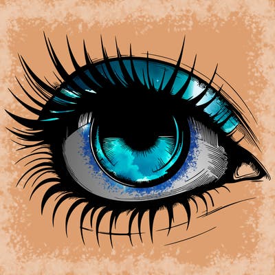 realistic eye