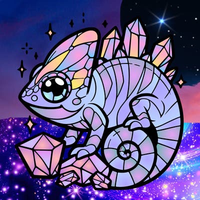 crystal chameleon
