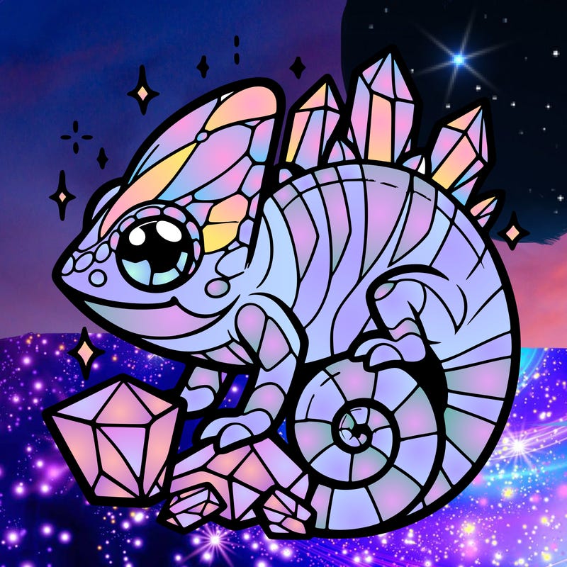 crystal chameleon