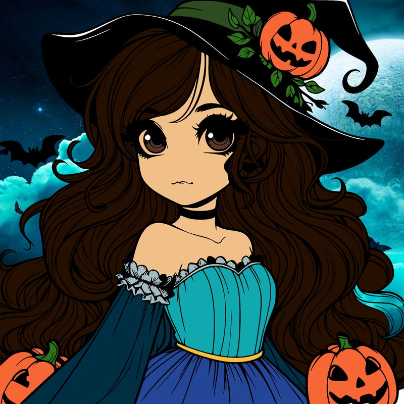 realistic girl halloween