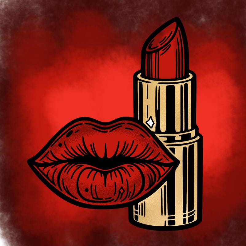 lips and lipstick