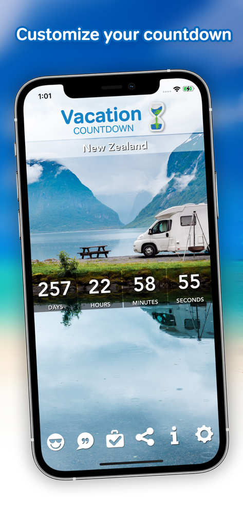 Vacation Countdown App - Travel App | MWM