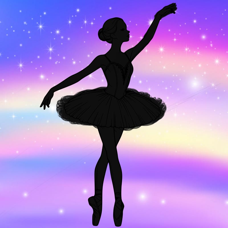 realistic ballerina