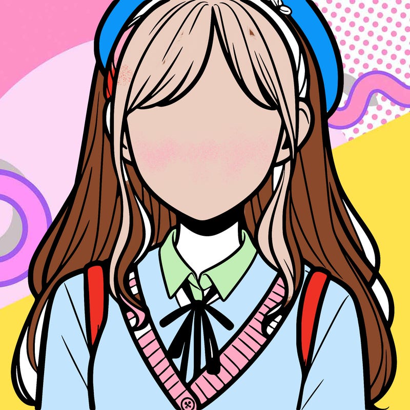 faceless preppy girl