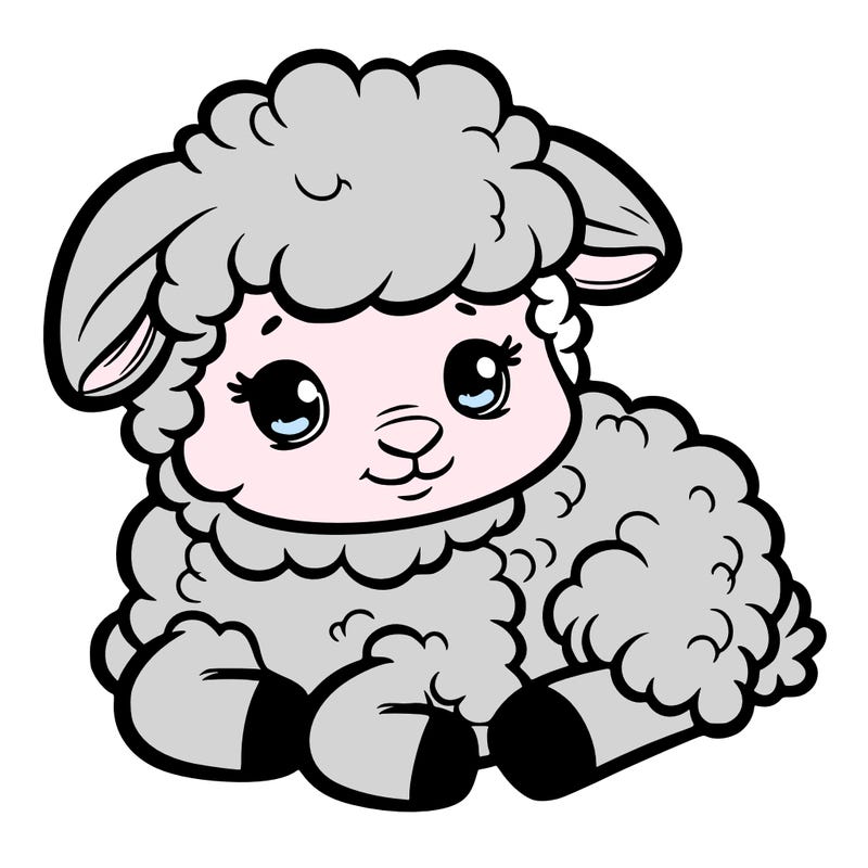 a baby sheep