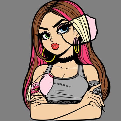 realistic baddie latina girl