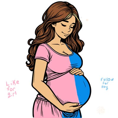 woman heavily pregnant realistic