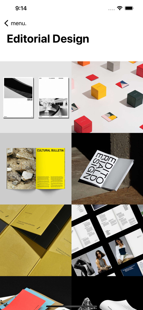 abdz.do - Minimalist editorial design gallery in the abdz app