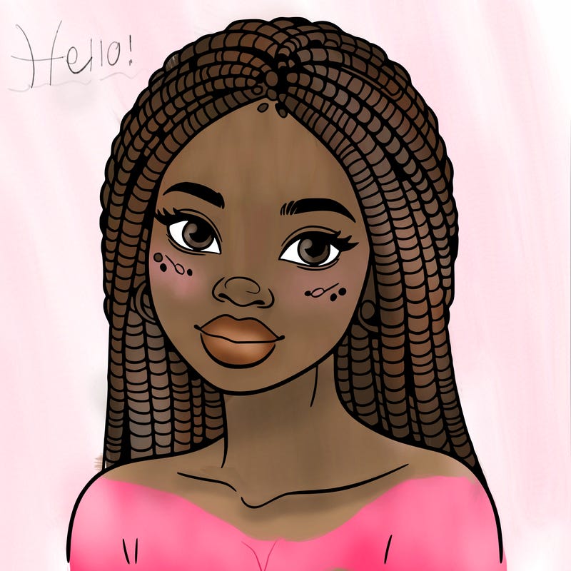 african woman with fulani braids