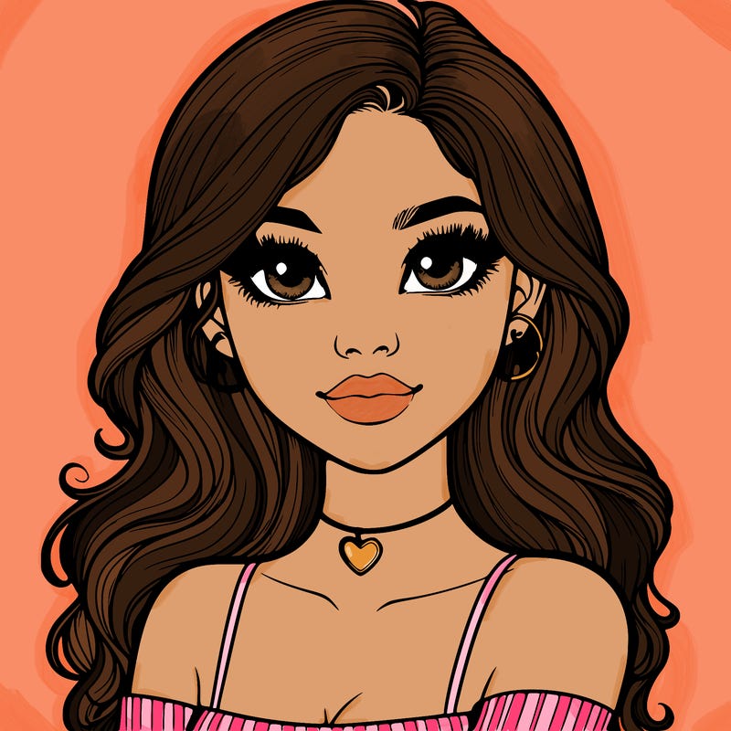 realistic pretty girl