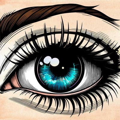 realistic eye