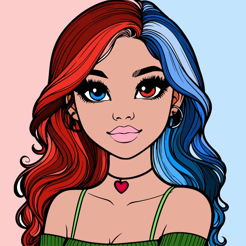 realistic pretty girl