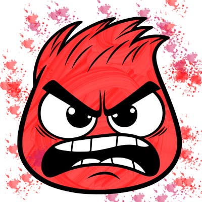 anger from inside out anger's face