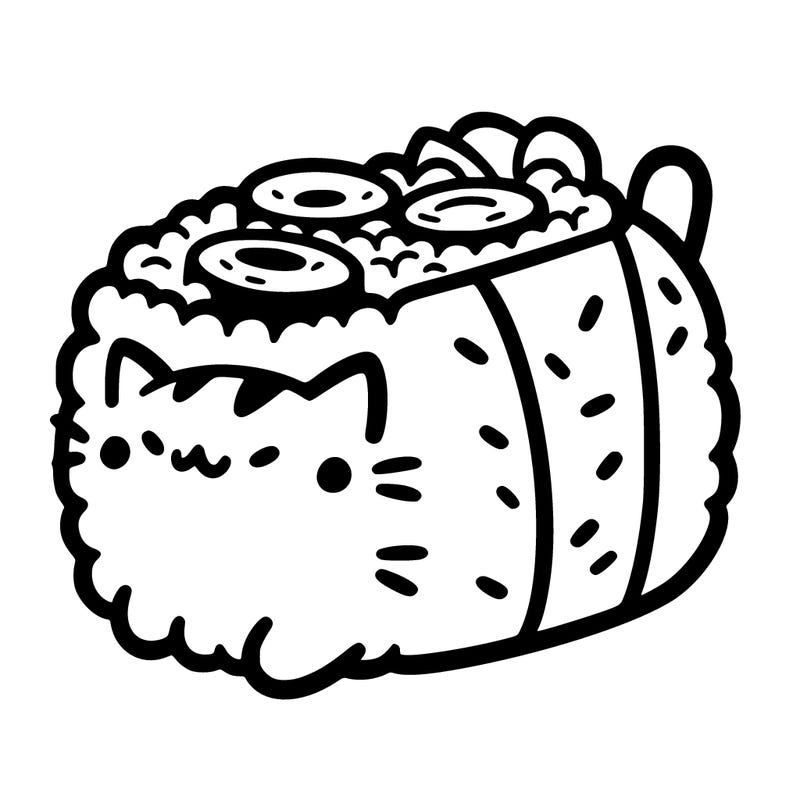 sushi cat