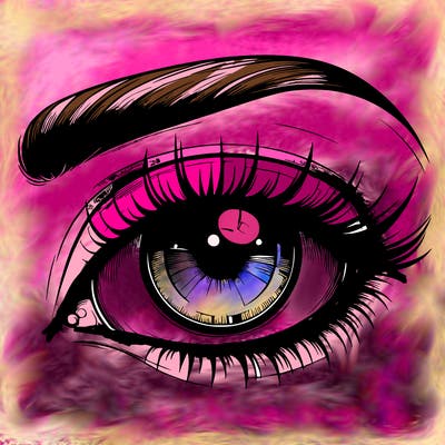 realistic eye