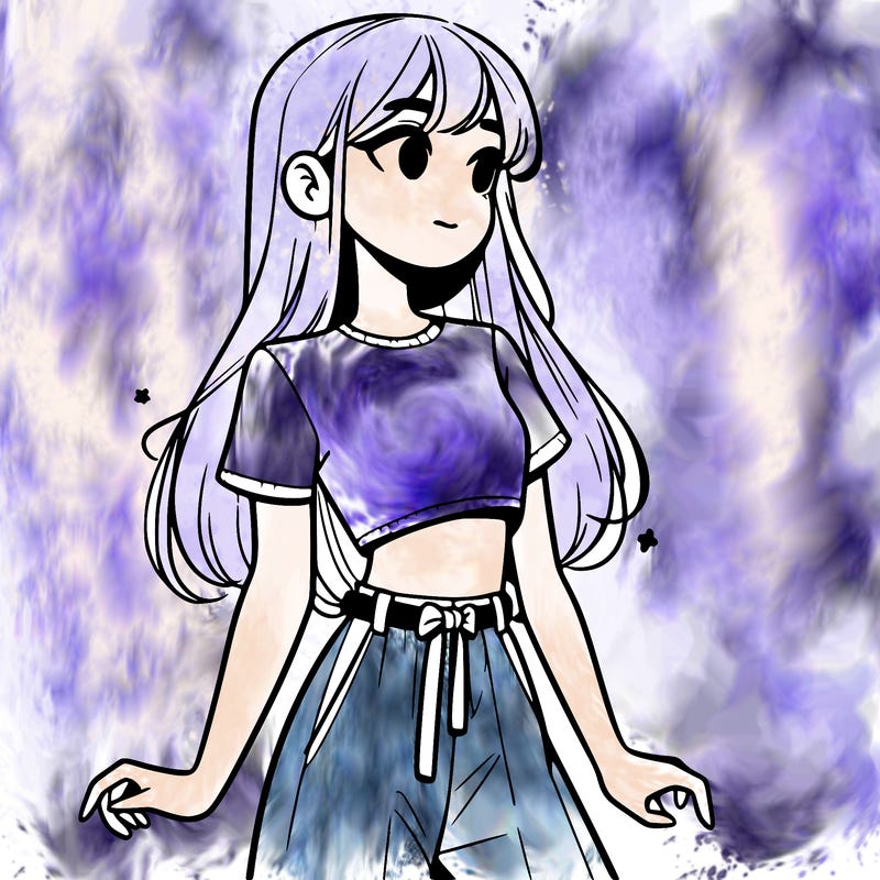 girl in a cute crop top