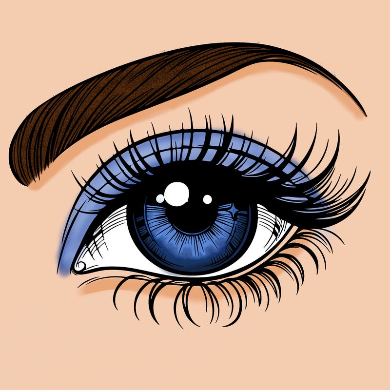 a beautiful eye
