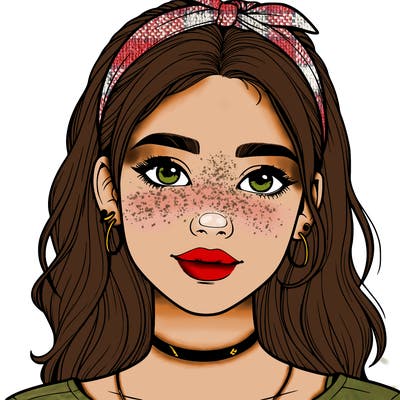 realistic teenage girl