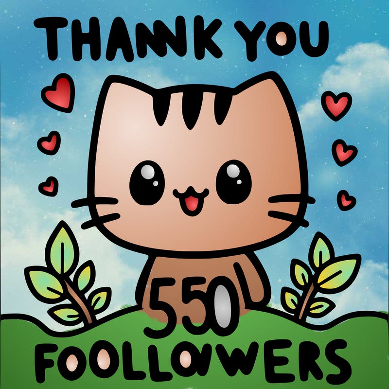 thank you for 50 followers