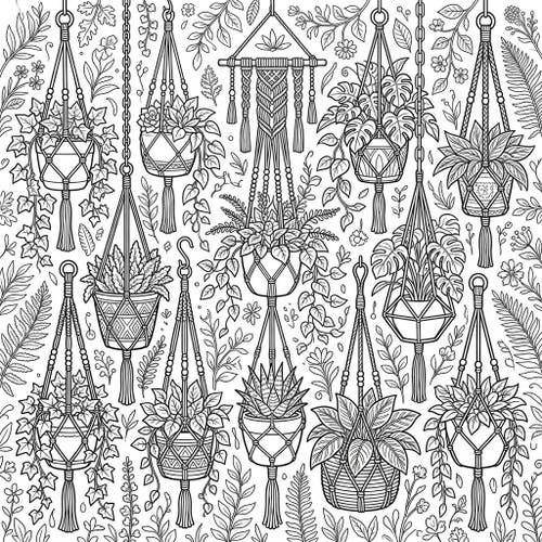 Hanging Planters & Hangers