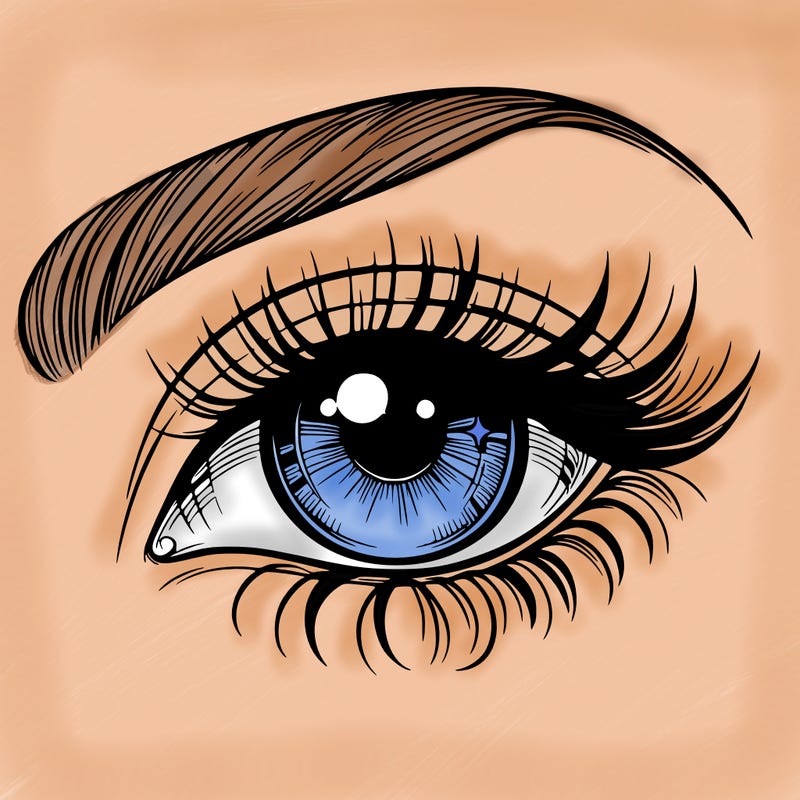a beautiful eye