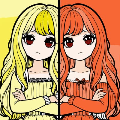 realistic girls split