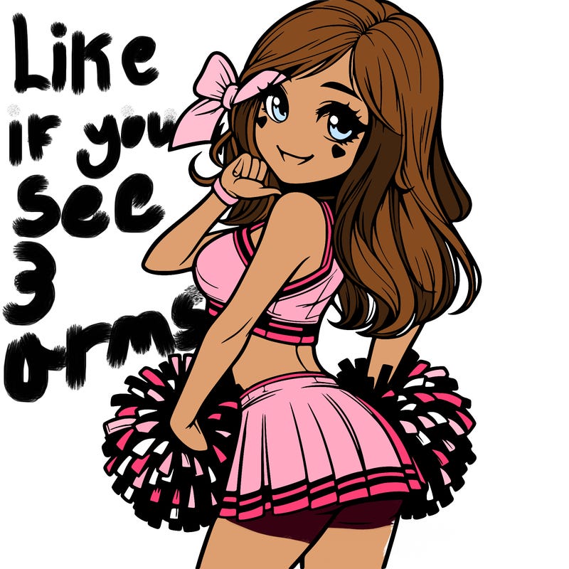 realistic cheerleader