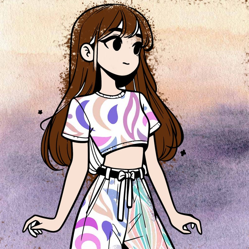 girl in a cute crop top