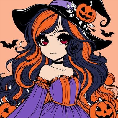 realistic girl halloween